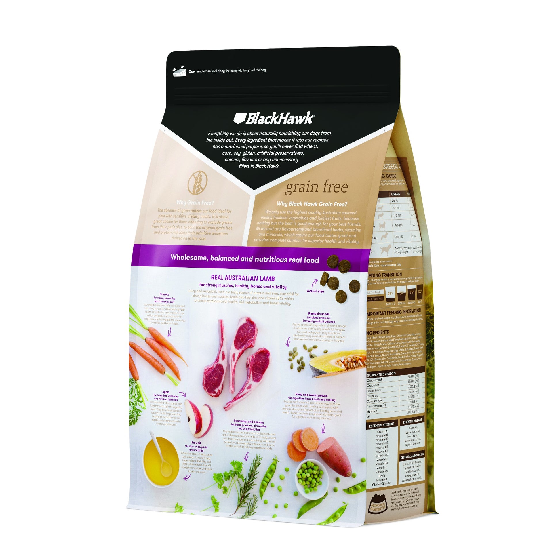 Blackhawk Dog Grain Free Lamb [sz:2.5kg]