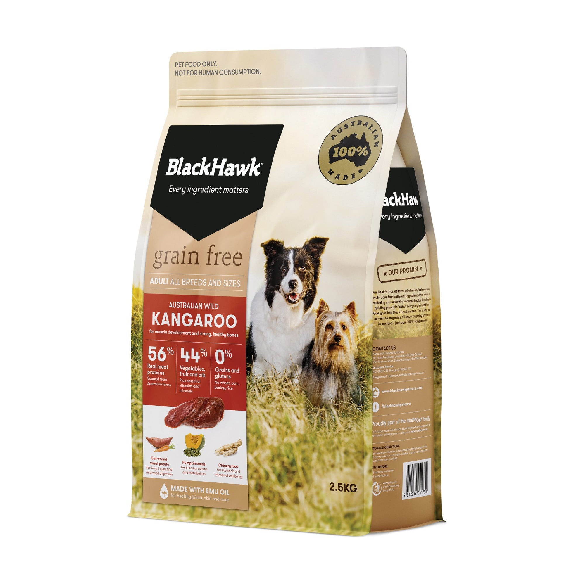 Blackhawk Dog Grain Free Kangaroo [sz:2.5kg]