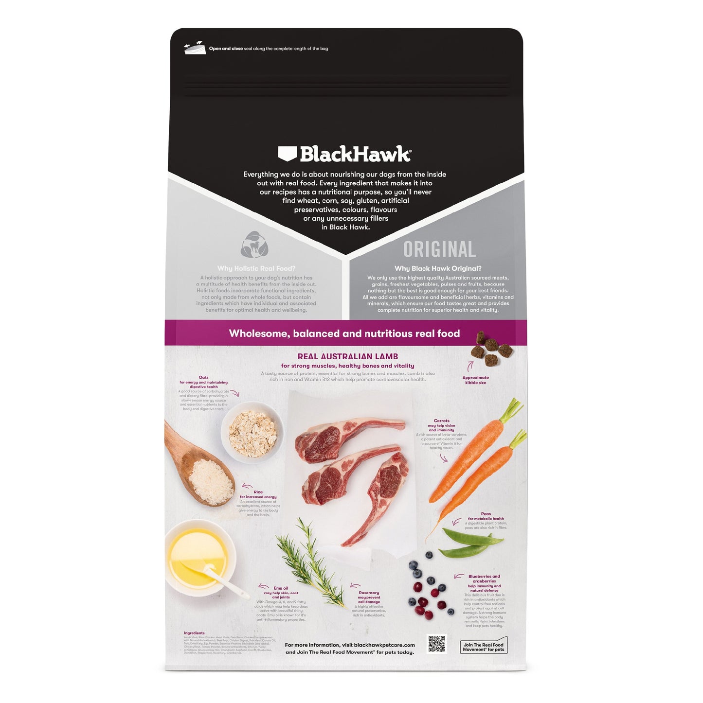Blackhawk Dog Small Breed Lamb & Rice 3kg