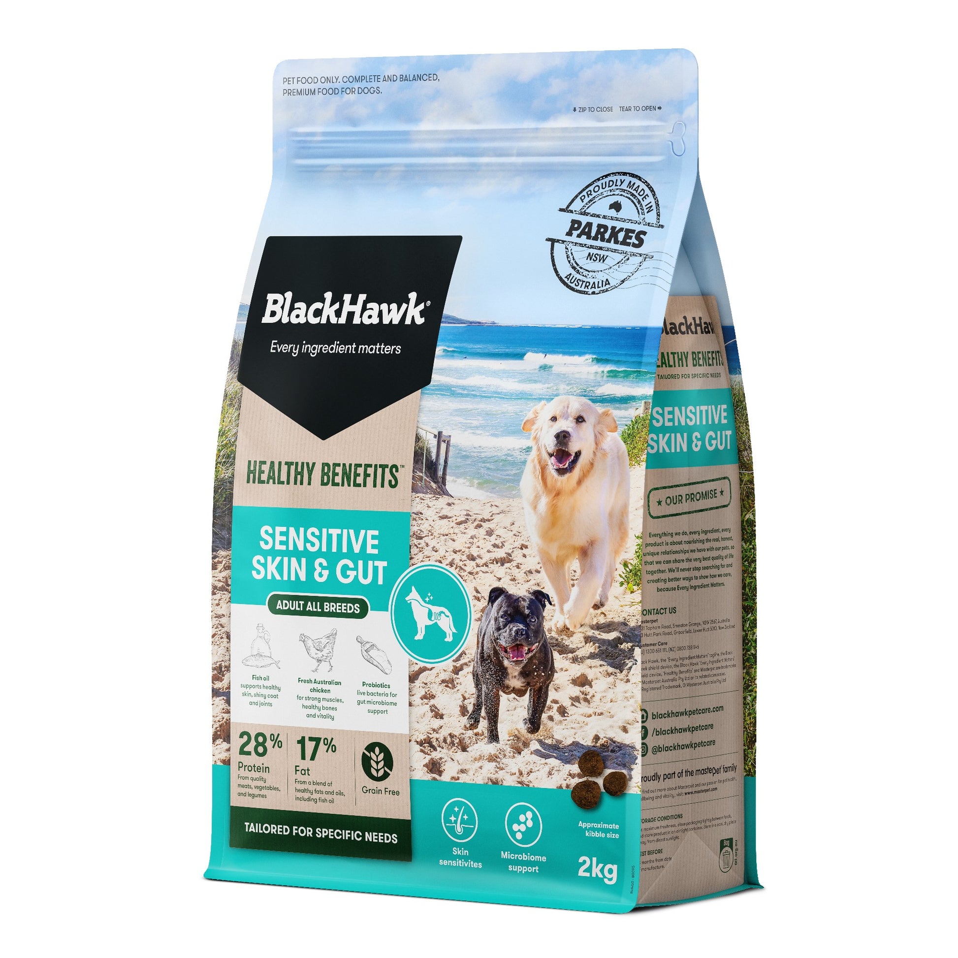 Blackhawk Dog Hb Sensitive Skin & Gut [sz:2kg]