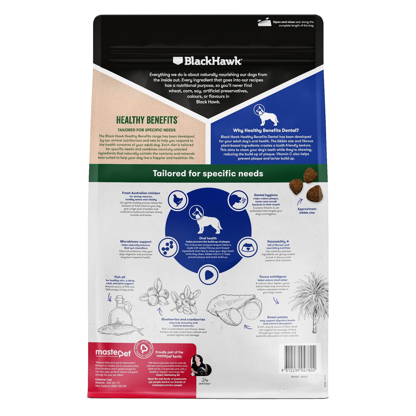 Blackhawk Dog Hb Dental [sz:2kg]