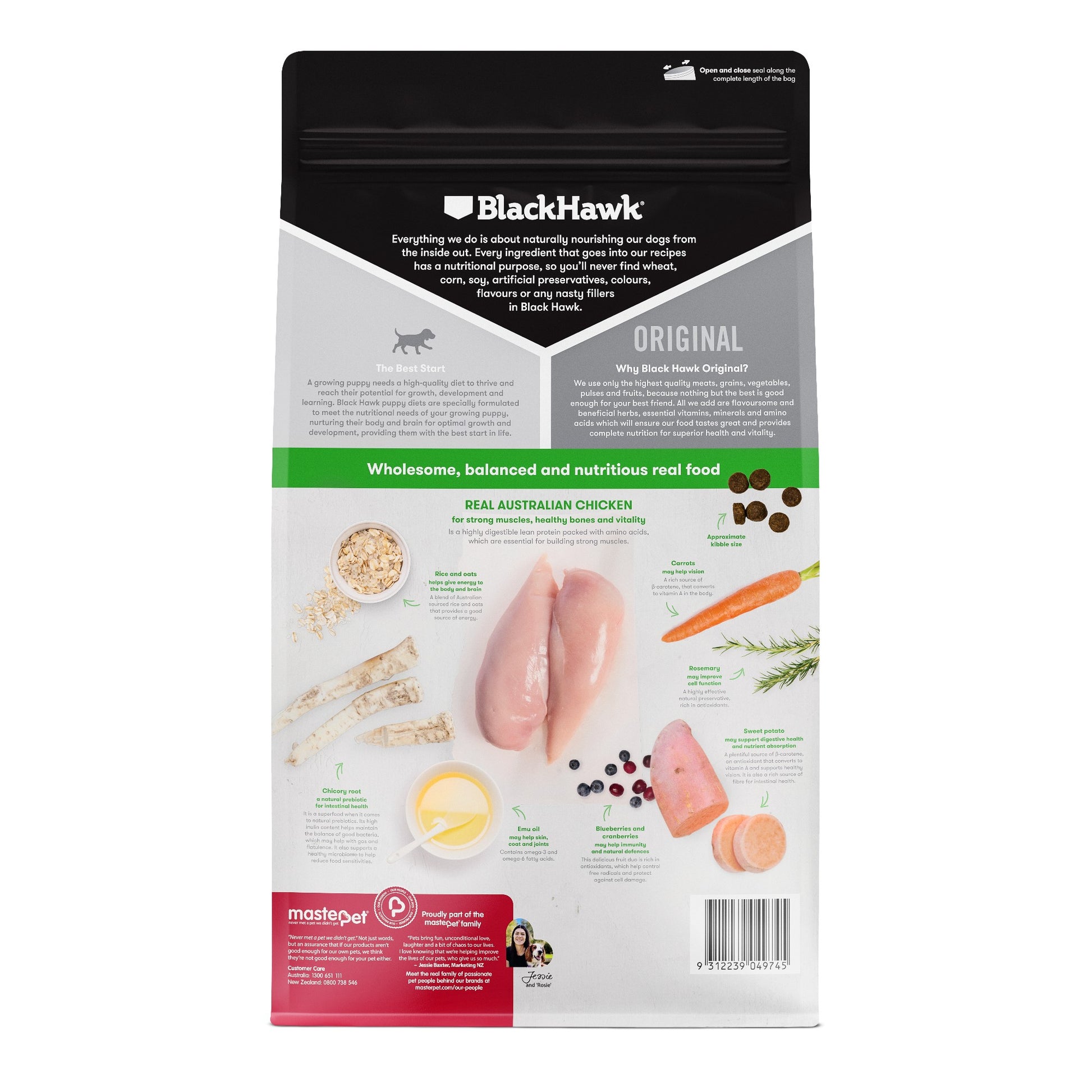 Blackhawk Puppy Medium Breed Chicken & Rice [sz:3kg]