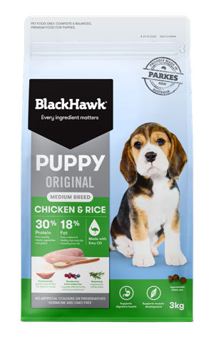 Blackhawk Puppy Medium Breed Chicken & Rice [sz:20kg]