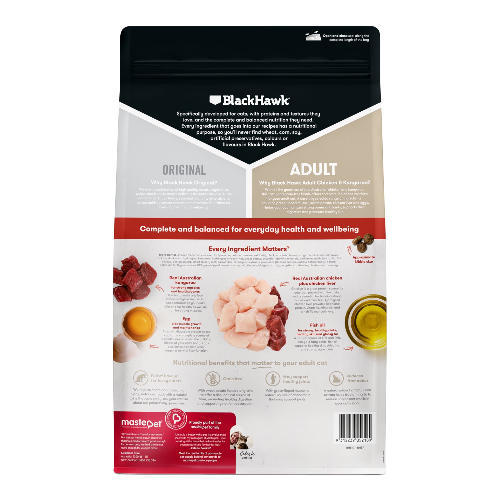 Blackhawk Cat Chicken And Kangaroo [sz:2kg]