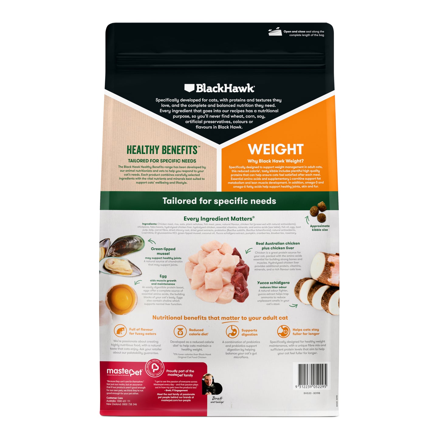 Blackhawk Cat Weight [sz:2kg]
