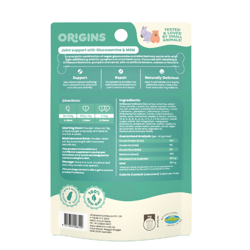 Vetafarm Flexijoint Chews 60s Small Animal