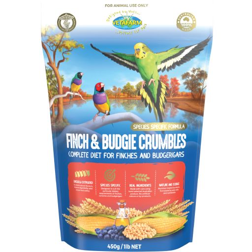 Vetafarm Finch Crumbles [sz:450g]