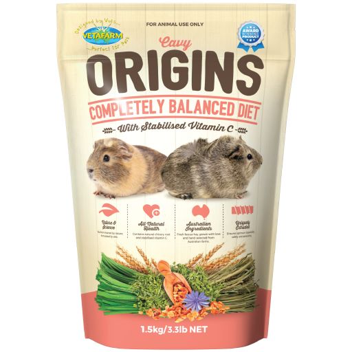 Vetafarm Cavy Origins [sz:1.5kg]