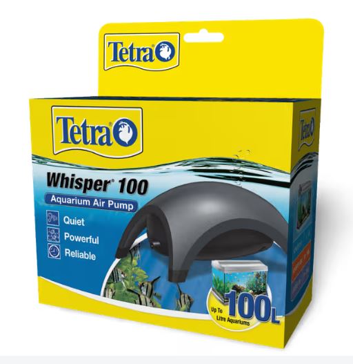 TETRA WHISPER 100 AIR PUMP