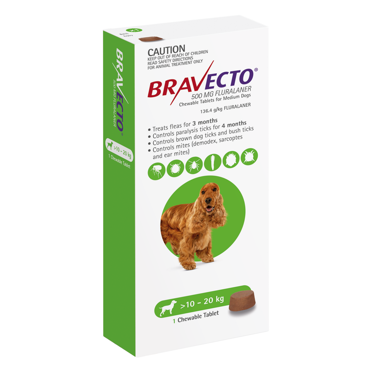 BRAVECTO CHEW 10-20KG