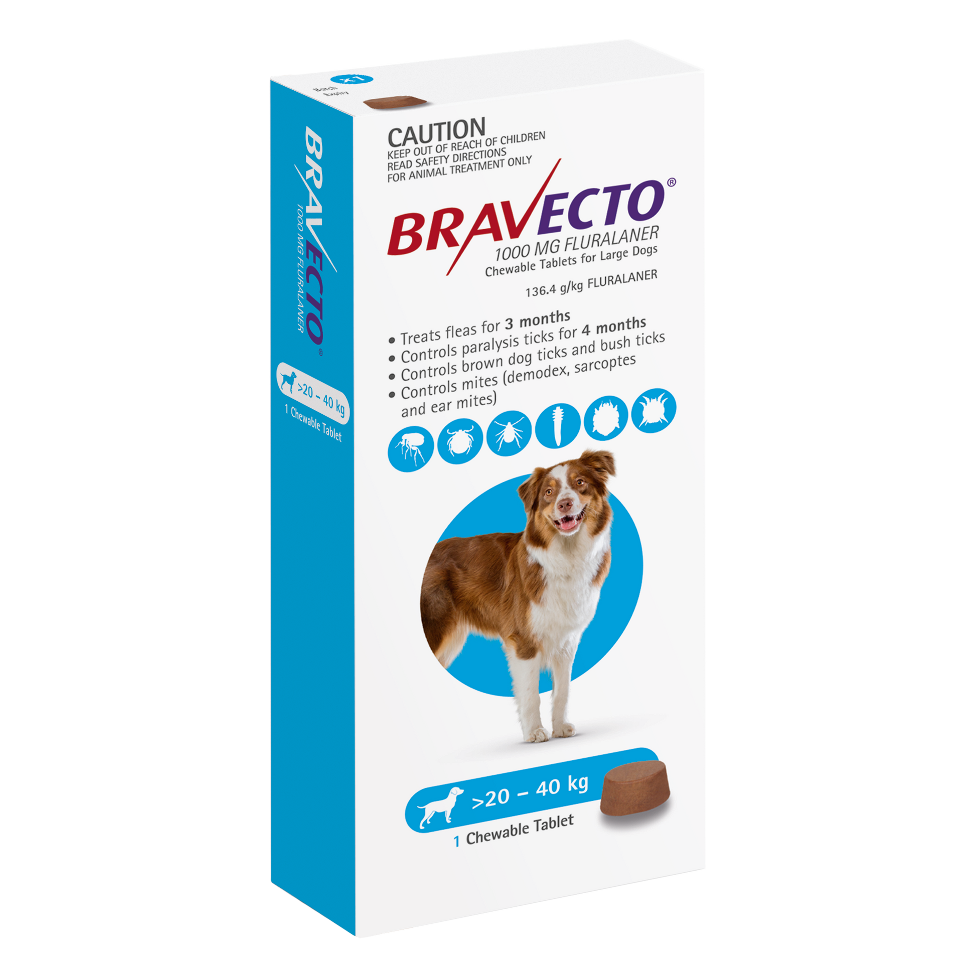 BRAVECTO CHEW 20-40KG 
