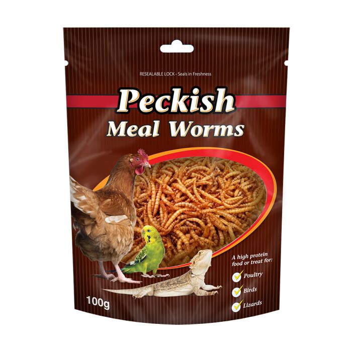 PECKISH MEALWORMS 100gm