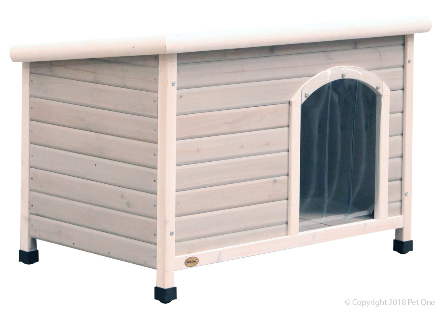 Kennel Bavarian Flat Roof Large 109lx70wx81h
