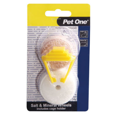 Pet One Salt And Mineral Lick With Clip 