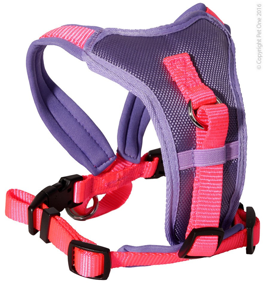 Pet One Comfy Harness Purple/pink [sz:38 - 46cm]