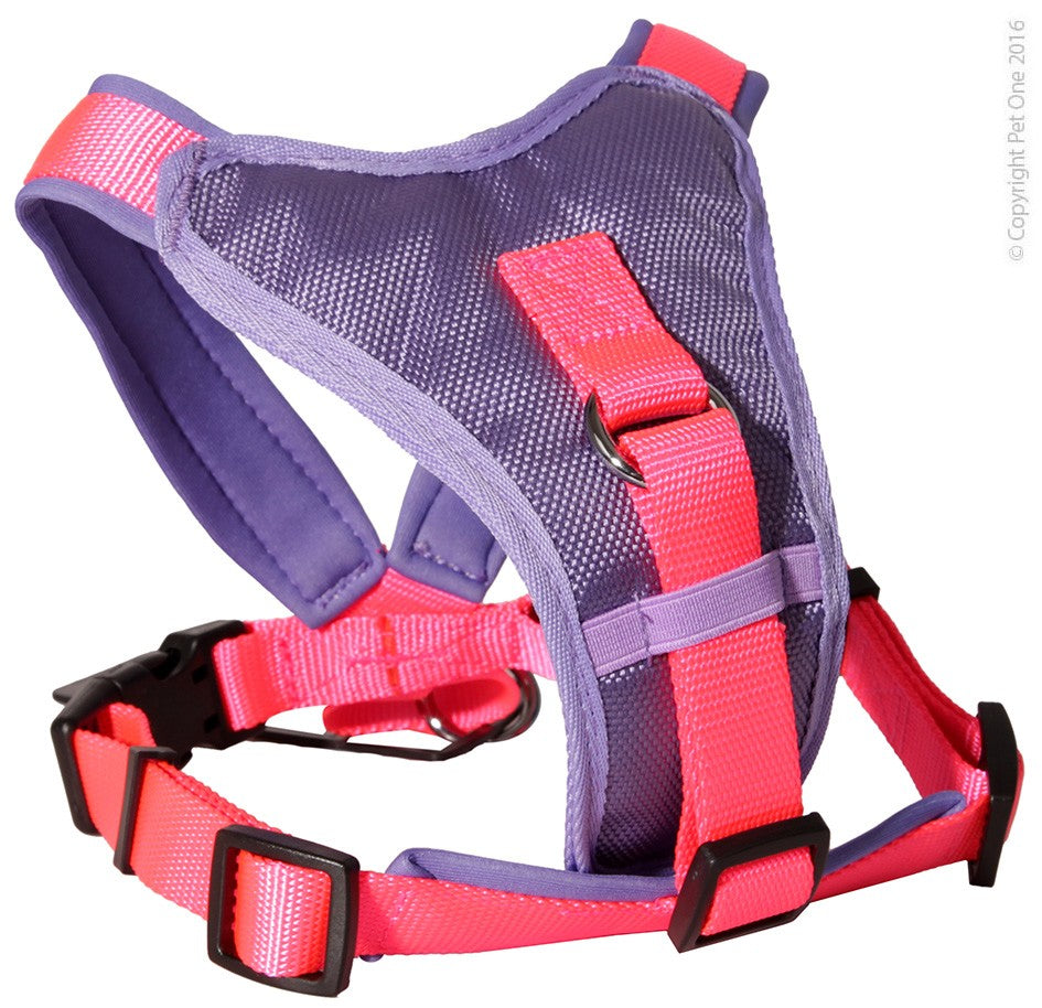 Pet One Comfy Harness Purple/pink [sz:46 - 56cm]