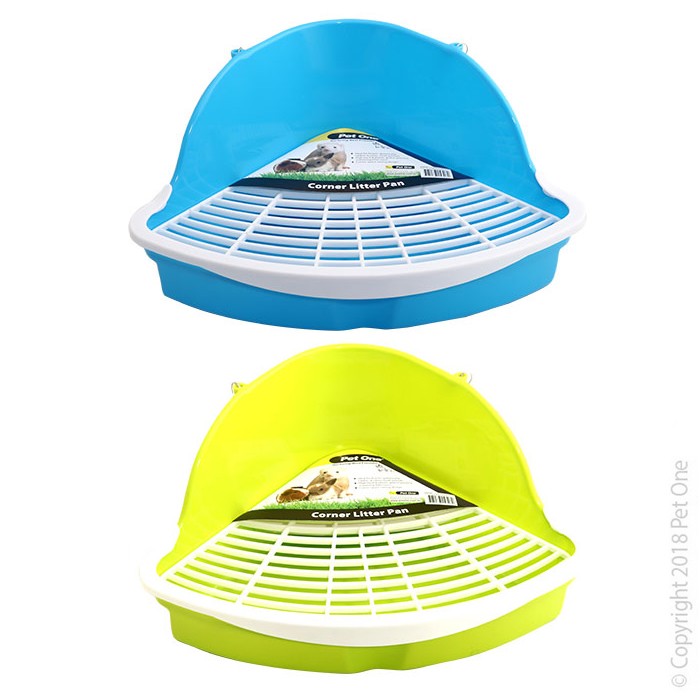 Small Animal Litter Pan Large Mixed Colour
