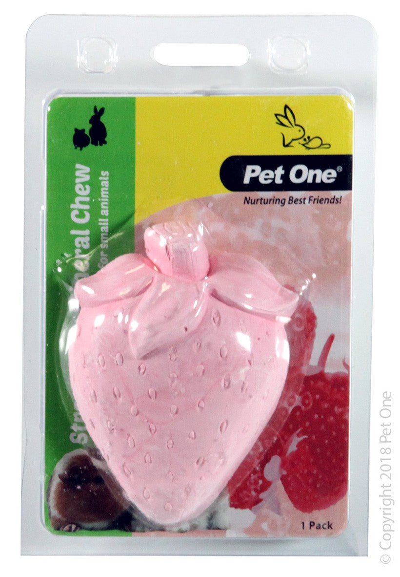 Small Animal Mineral Chew Strawberry 1pack