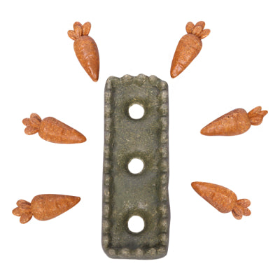 SMALL ANIMAL TREAT CARROT PATCH 7PCS