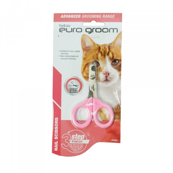 Euro Groom Cat Nail Scissors Round Nose
