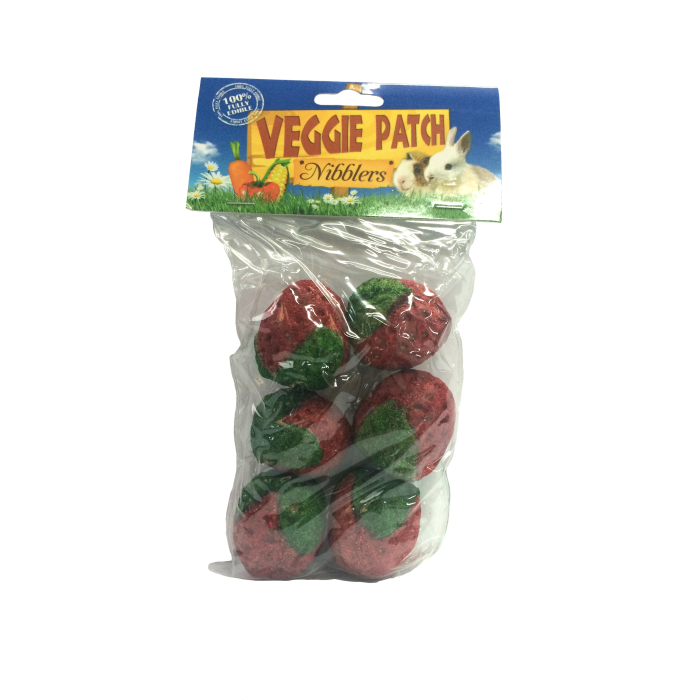 Veggie Patch Nibblers Strawberries 6 Pack