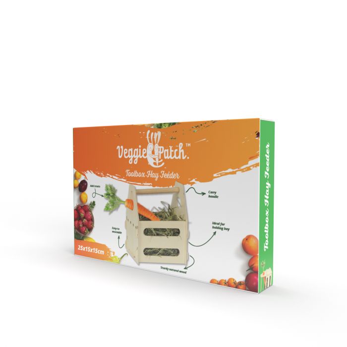 VEGGIE PATCH TOOL BOX HAY FEEDER