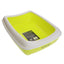 SCREAM RECTANGLE LITTER TRAY GREEN