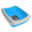 SCREAM RECTANGLE LITTER TRAY BLUE