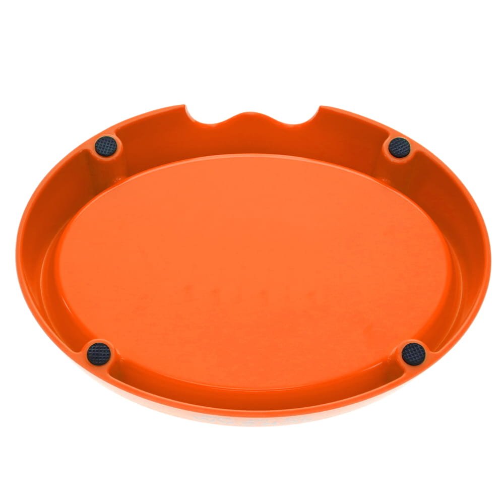 SCREAM OVAL CAT BOWL 300ML LOUD ORANGE