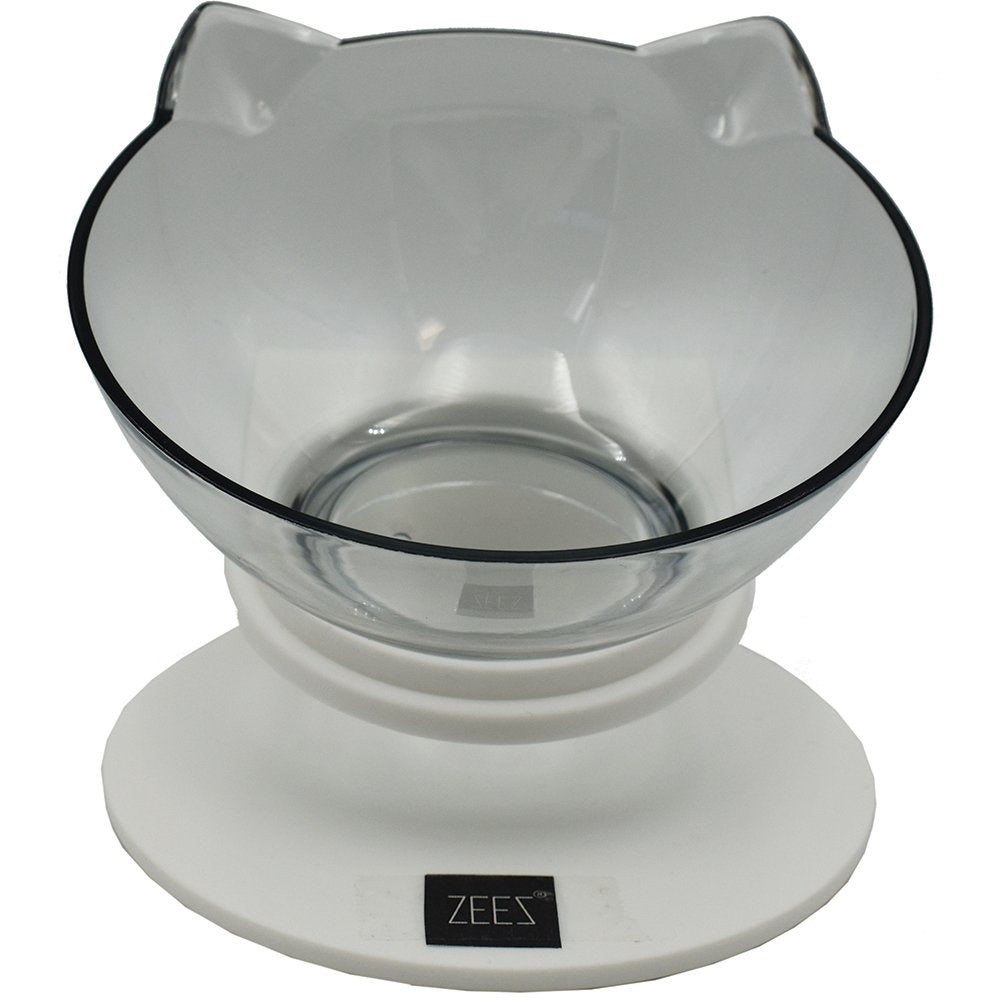 ZEEZ SINGLE ELEVATED CAT BOWL 250ML