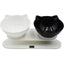 ZEEZ DOUBLE ELEVATED CAT BOWL 2 X 250ML