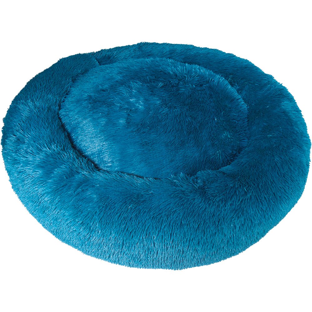 Snuggle Pals Calming Cuddler Bed [clr:peacock Sz:50cm]