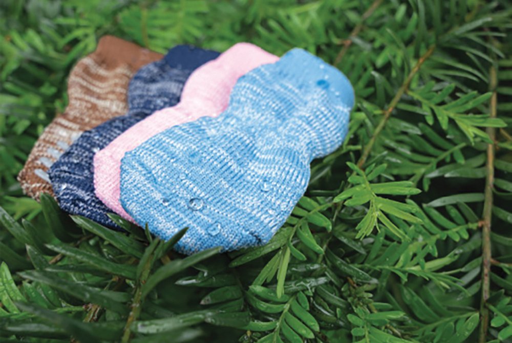 ZEEZ HYDROPHOBIC NON-SLIP PET SOCKS PINK MED