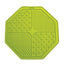 SCREAM LICK MAT OCTAGON SUCTION BASE GREEN