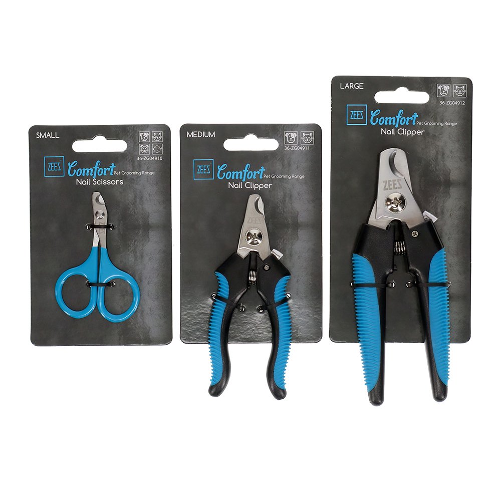 ZEEZ COMFORT NAIL SCISSORS SMALL 8CM