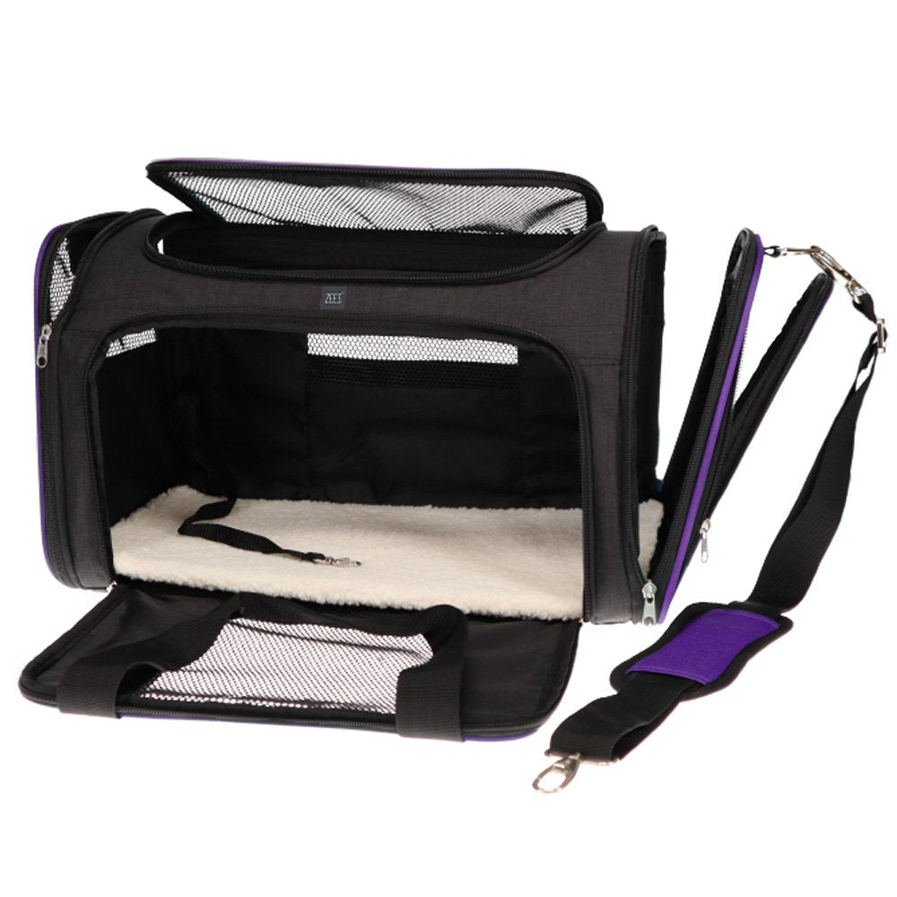 ZEES FOLDABLE SOFT CARRIER PURPLE