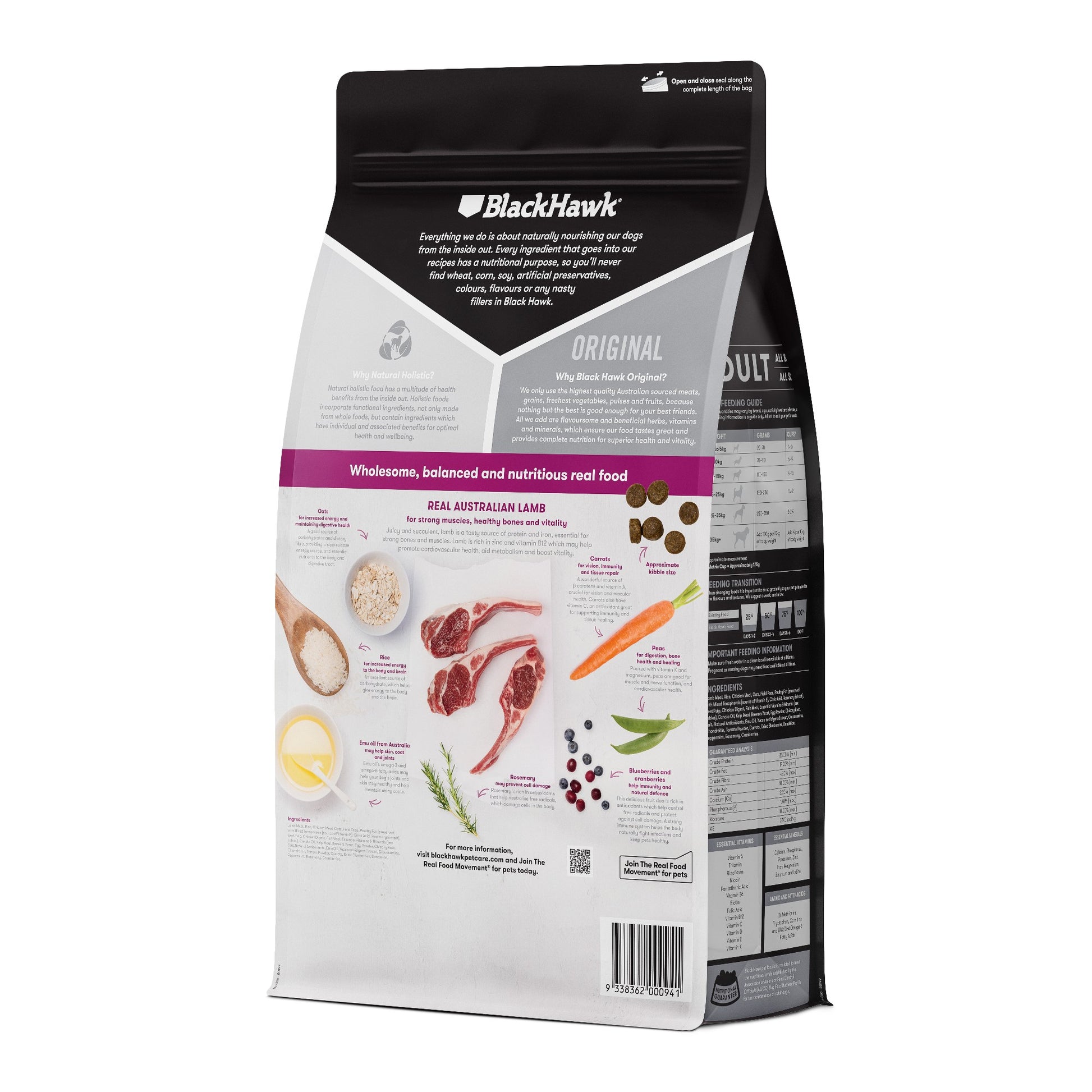 Blackhawk Dog Lamb & Rice [sz:3kg]