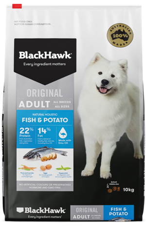 Blackhawk Dog Fish & Potato [sz:10kg]