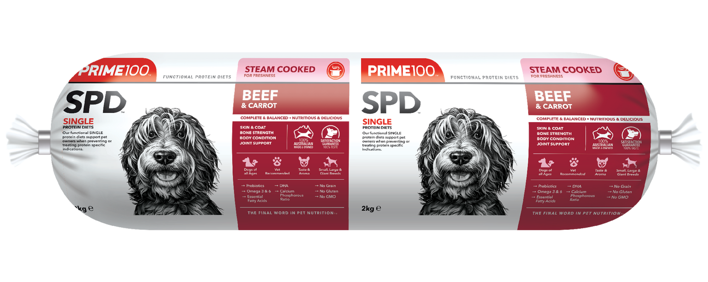 Prime100 Beef & Carrot 2kg