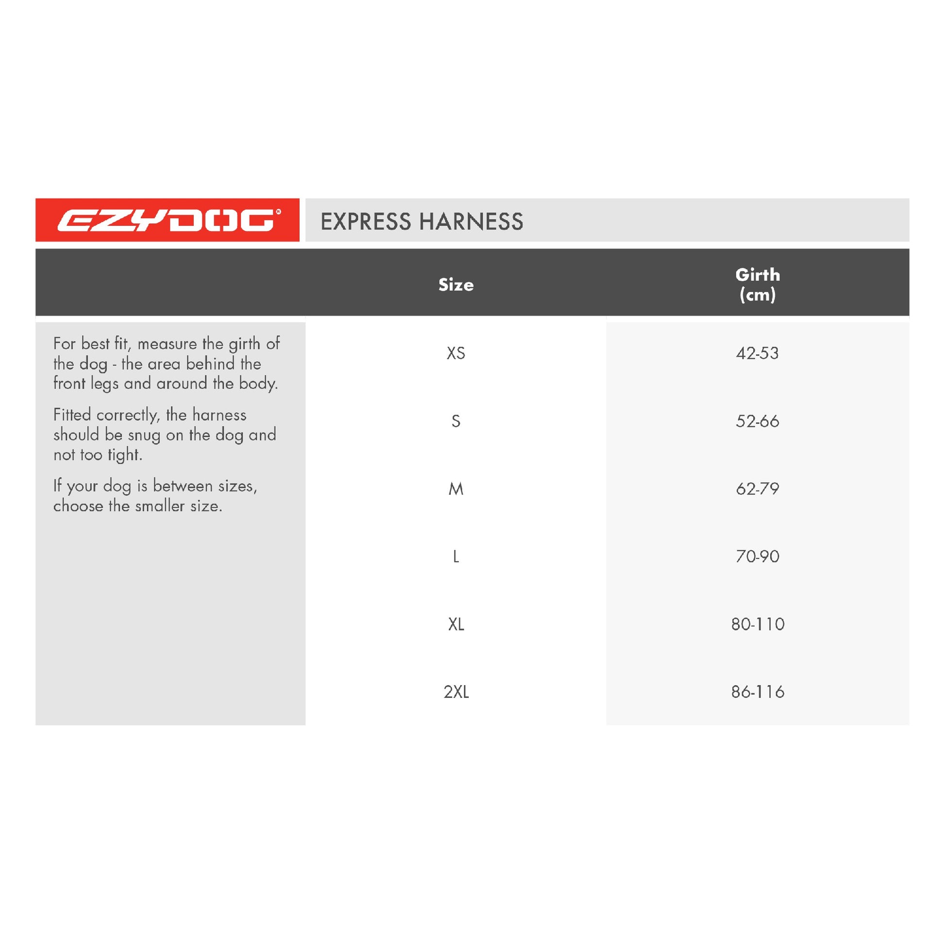 Ezydog Express Harness Denim [sz:small]