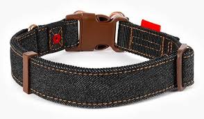 Ezydog Double Up Collar Black Demin [sz:small]