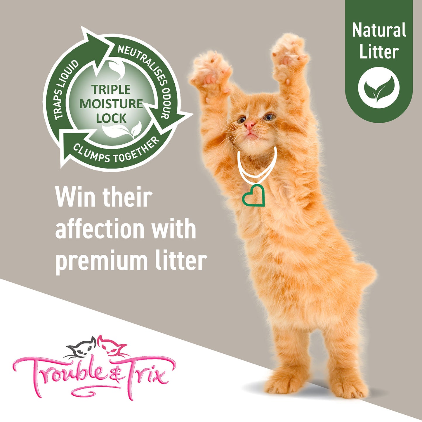 Trouble & Trix Natural Pellet 10l