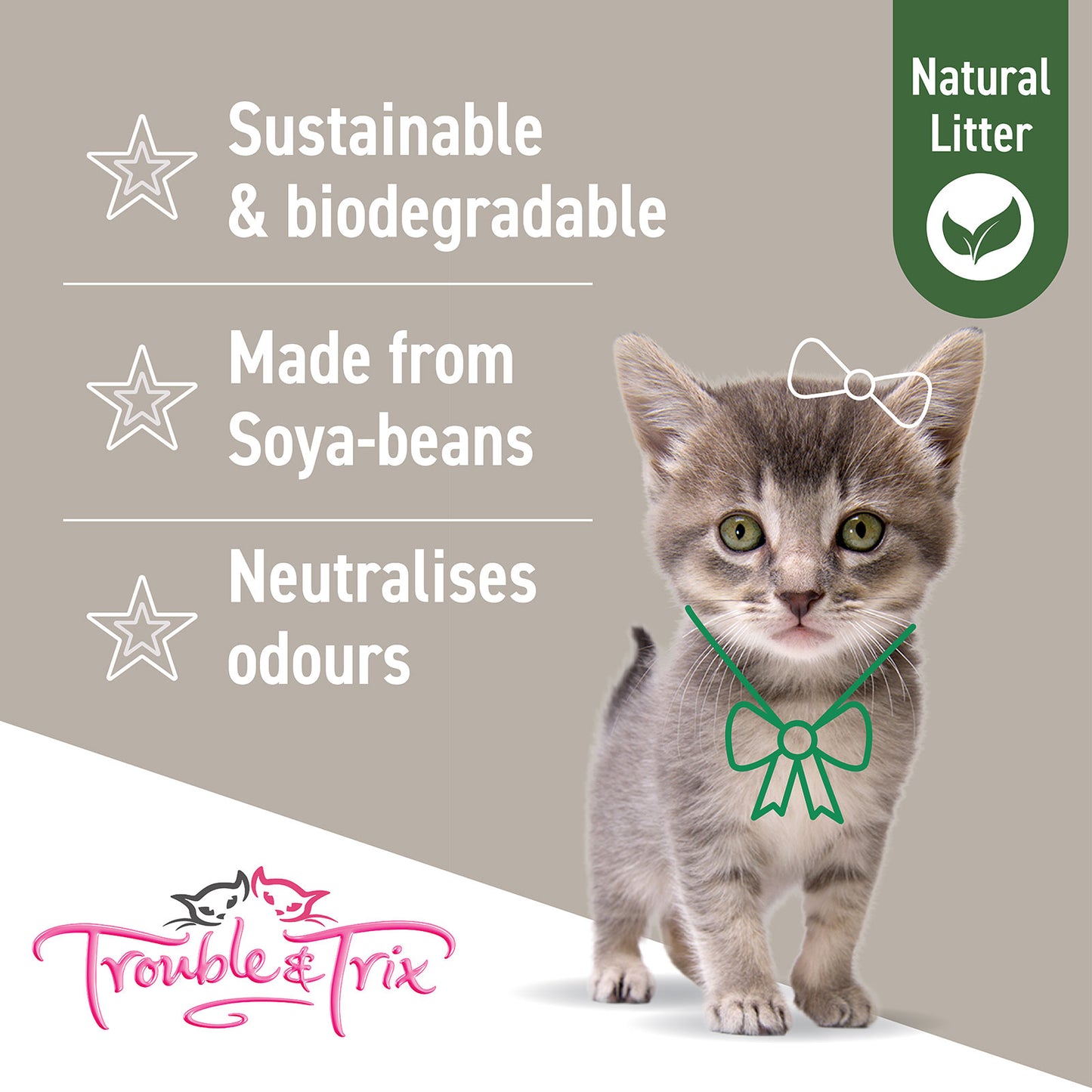 Trouble & Trix Natural Pellet 10l
